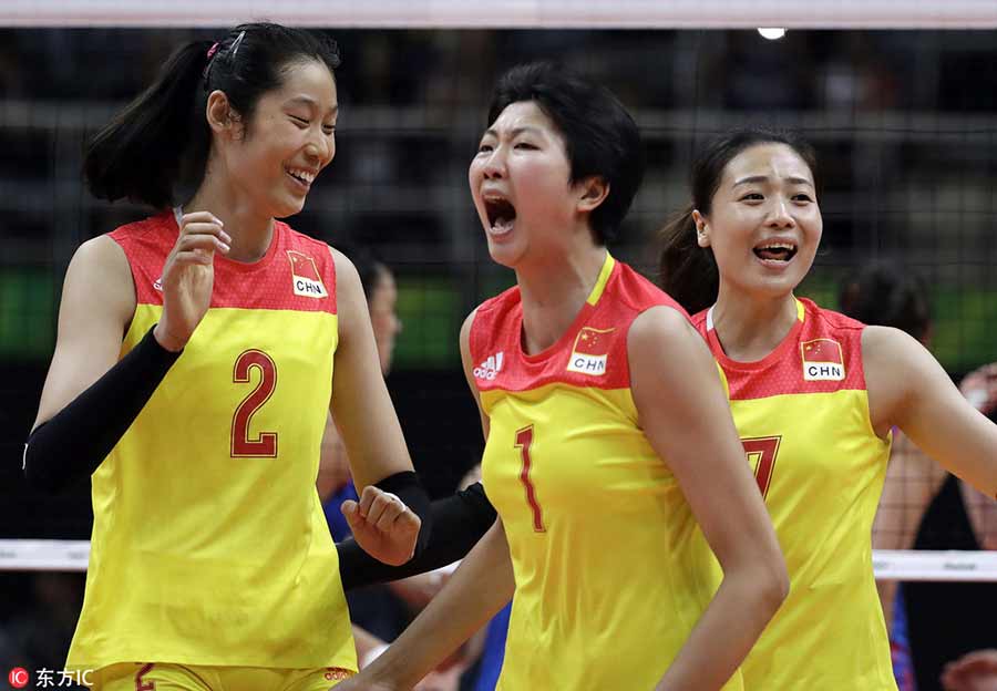 Chinese volleyball team: Golden moments