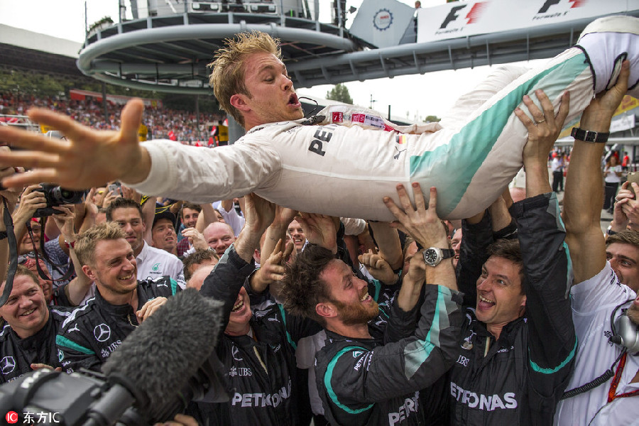 Rosberg wins Italian GP to cut Hamilton's lead