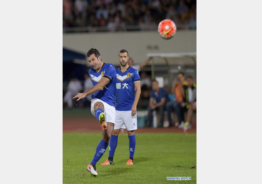 South America beat Europe 1-0 at 'Evergrande Cup' All Star