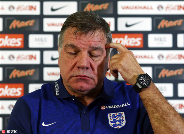 FA: Sam Allardyce has left his position as England manager