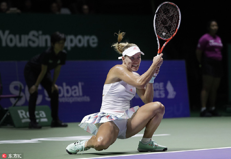 2016 WTA finals kick off in Singapore