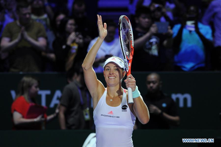 WTA Finals: Kerber crushes Halep, Keys defeats Cibulkova