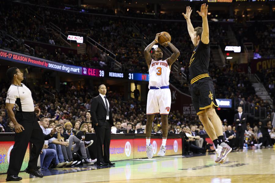 Cavaliers rout Knicks 117-88 in season opener