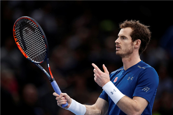 Without playing a point, Murray seals No 1 spot