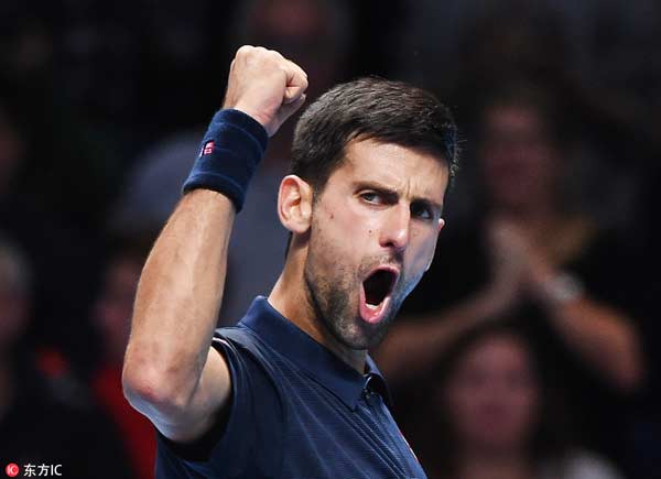 Djokovic survives Thiem scare at ATP World Tour Finals