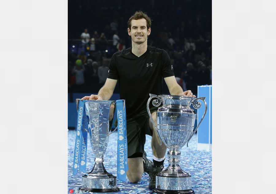 Murray beats Djokovic to win ATP Finals title