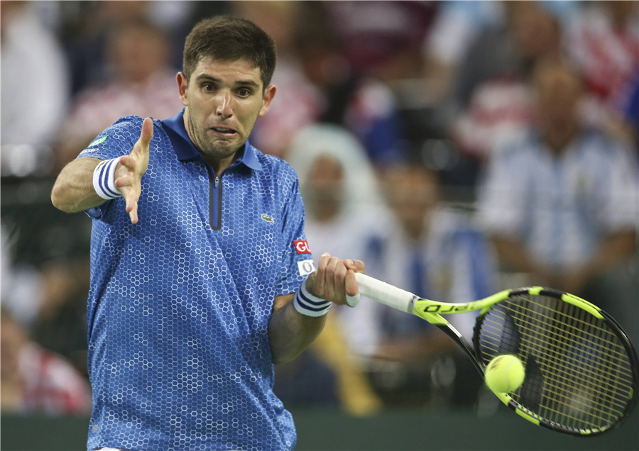 Argentina beats Croatia to claim 1st Davis Cup title