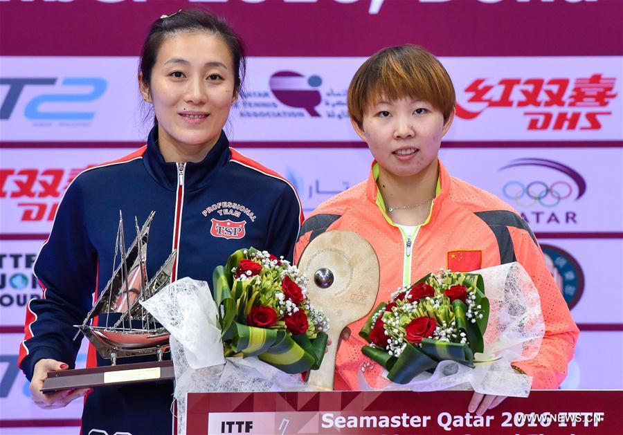 In pics: winners of Qatar 2016 ITTF World Tour Grand