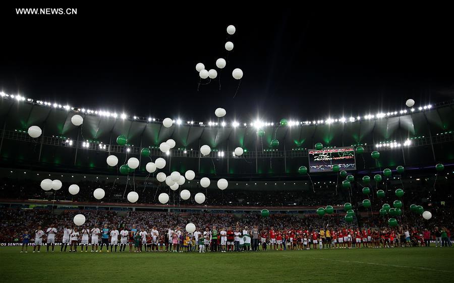 2016 stars charity match held in Rio de Janeiro, Brazil