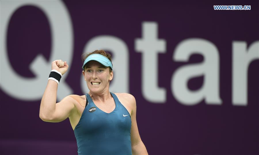 WTA Qatar Open: China's Zheng Saisai loses to Brengle