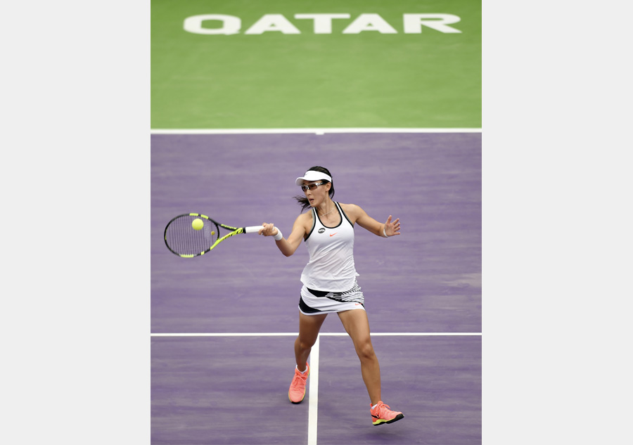 WTA Qatar Open: China's Zheng Saisai loses to Brengle