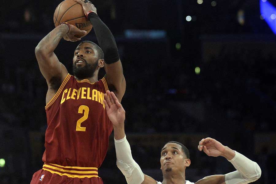 Kyrie gets 46, but Cavaliers barely beat Lakers, 125-120