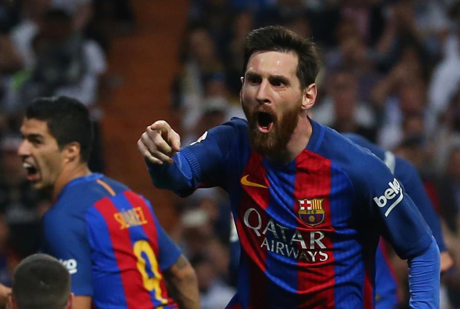 Messi gets 500th career goal for Barca in 3-2 win vs Madrid