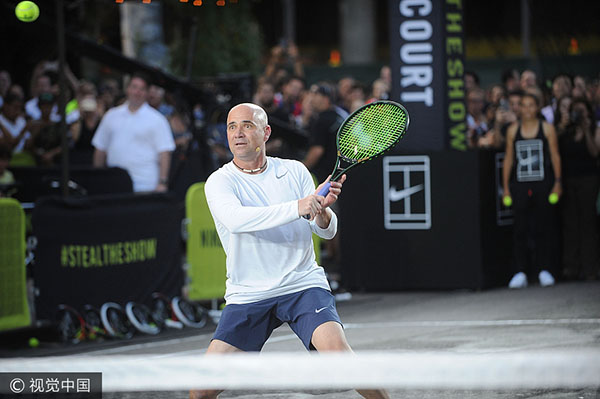 Agassi could bring something special to Djokovic, says Leconte