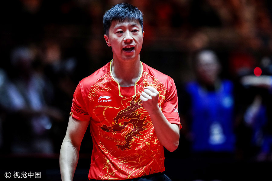 Chinese players dominate table tennis world champs