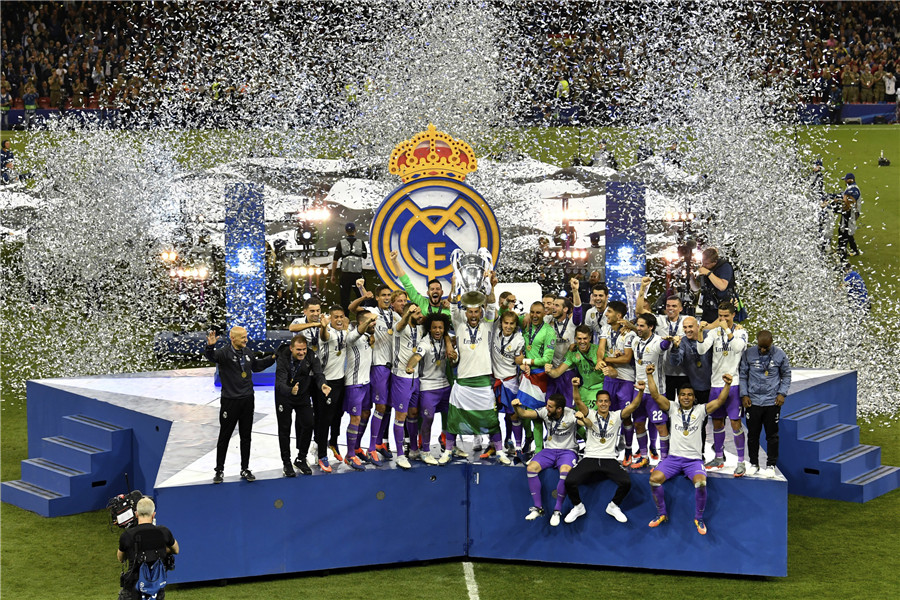 Ronaldo helps Real Madrid become 1st team to retain CL title