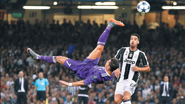 Ronaldo revels in Real slice of history