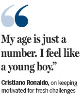 Ronaldo revels in Real slice of history