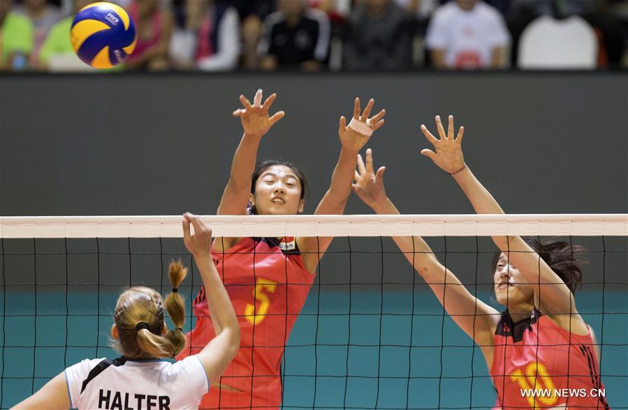 China beats Switzerland 3-0 at Montreux Volleyball Masters