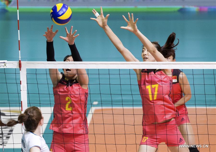 China beats Switzerland 3-0 at Montreux Volleyball Masters