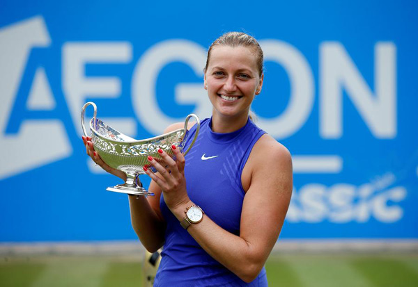 Two-time Wimbledon champion Kvitova sets for Wuhan return