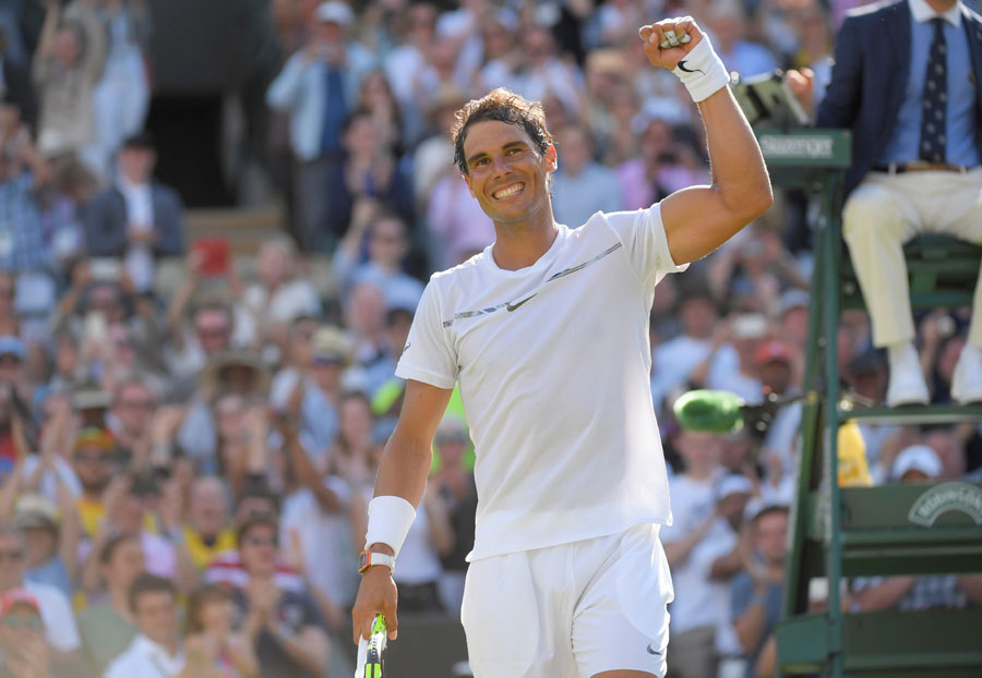 Wawrinka shocked by Medvedev, Murray and Nadal through to second round at Wimbledon