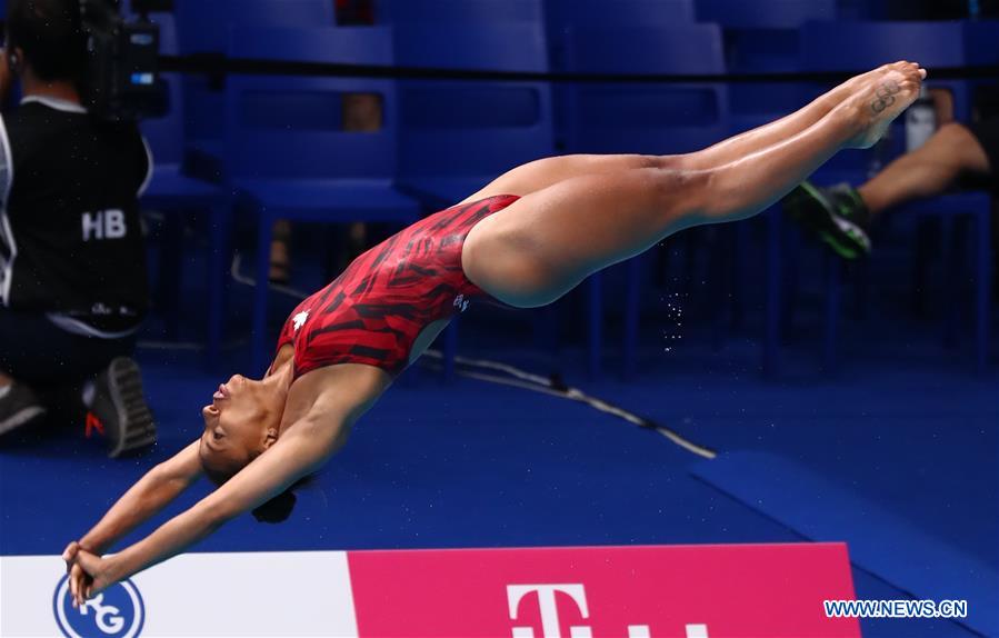 FINA Worlds: women's 3m springboard final of Diving