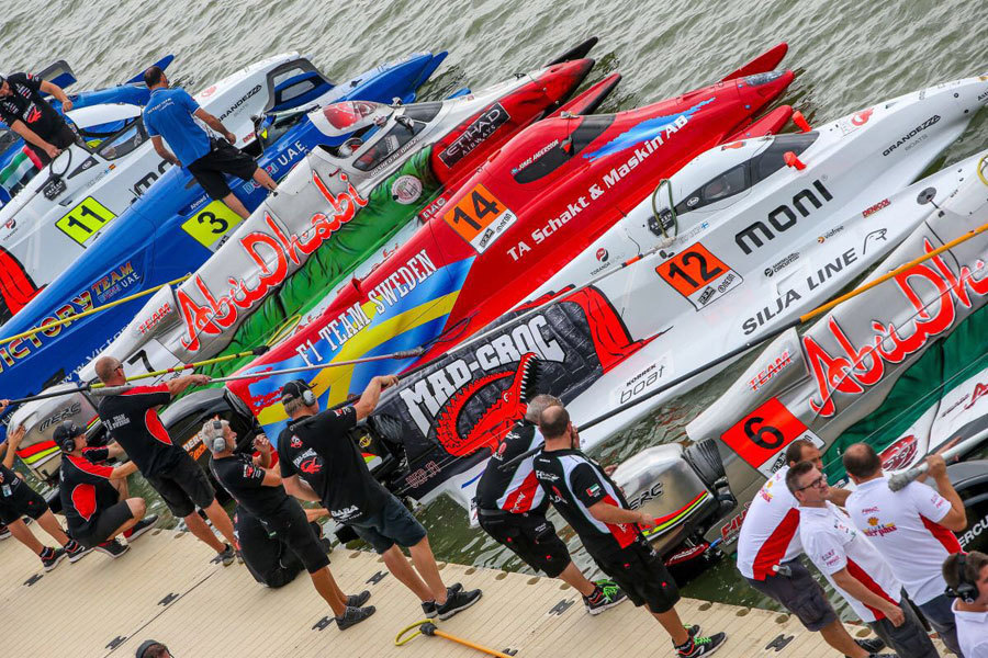 F1 H2O World Championship held in Harbin