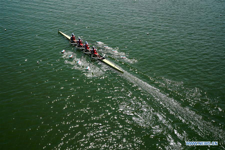 Highlights of rowing at 13th Chinese National Games