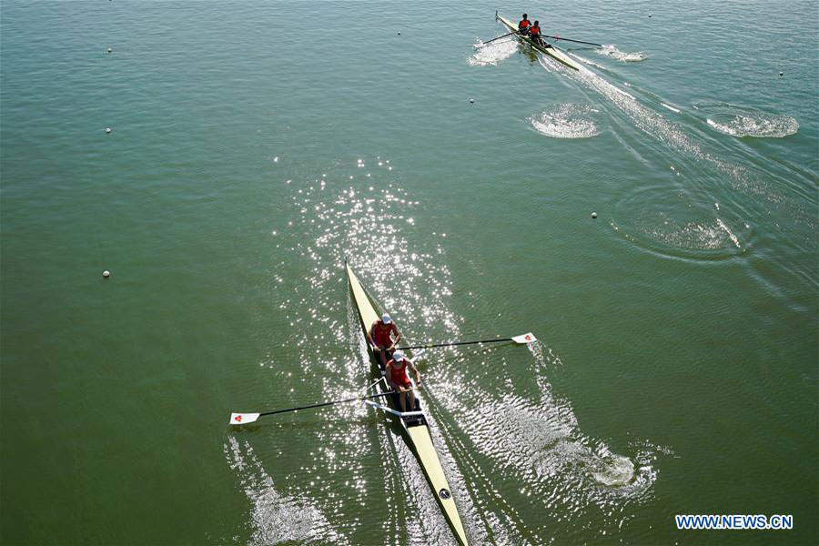 Highlights of rowing at 13th Chinese National Games