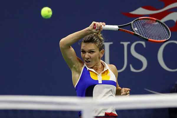 Sharapova downs Halep in return to US Open