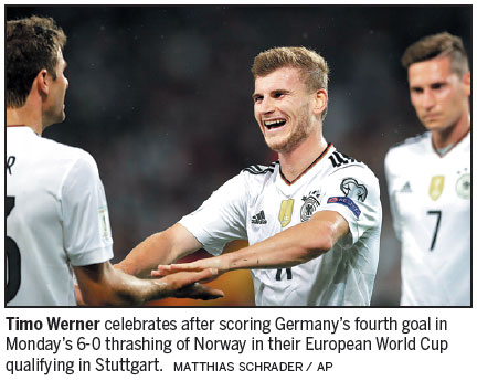Werner winning hearts and minds for Germany