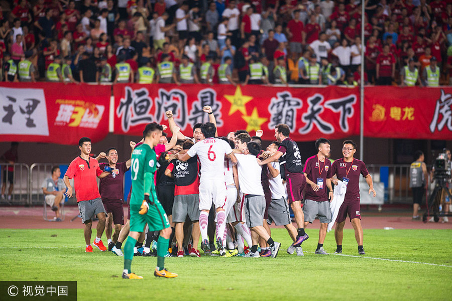 Shanghai beat Guangzhou on penalties for AFC Champions League semis