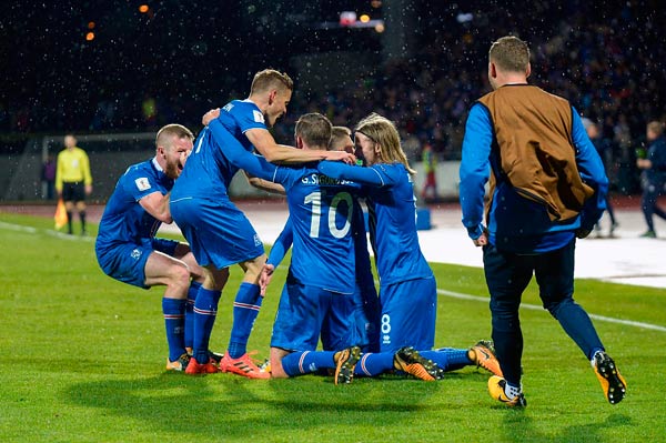 Reykjavik in party mood as Iceland reach first World Cup