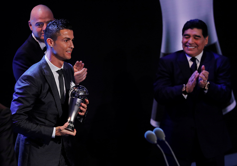 Ronaldo wins FIFA Men's Player of the Year award