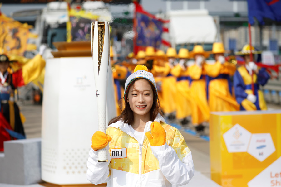 Pyeongchang Winter Olympics torch relay kicks off