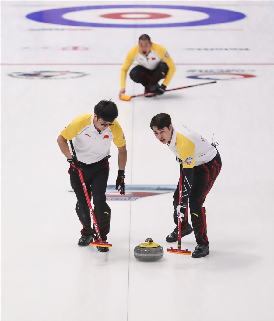 China beats Germany 7-4 in men's curling Olympic qualification