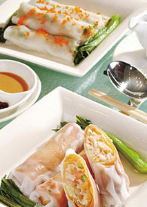 Steamed vermicelli roll