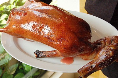 Cantonese-style roasted duck