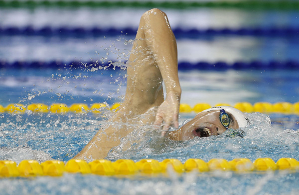 Sun Yang wins men's 400 free in Asian Games