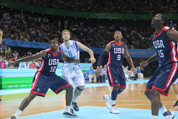 US beats Finland in basketball at Universiade