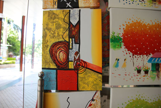 Oil painting village in Shenzhen
