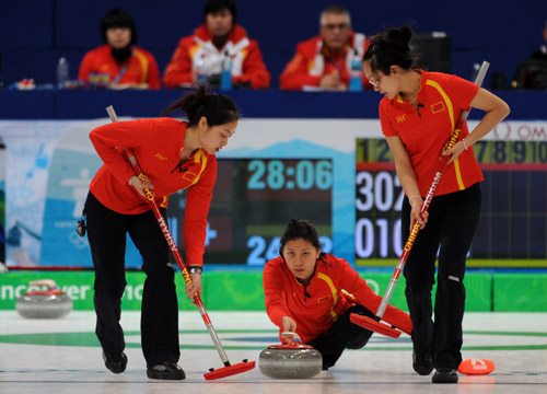 Women's curling holds off Switzerland for bronze