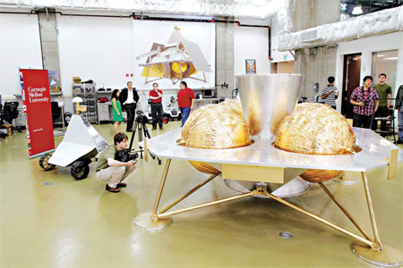 Private groups aim for the moon and for profit, too