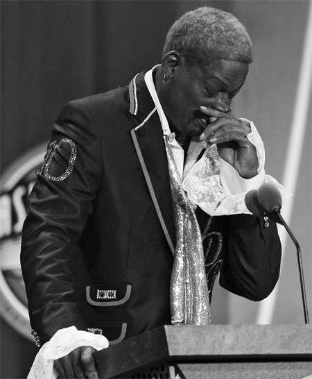 Rodman, Mullin enshrined in Hall of Fame