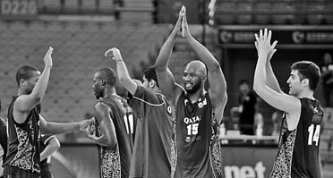 Qataris finally turn up to play