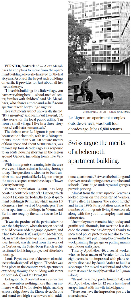 A housing debate over a living wall