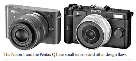 Tiny, costly cameras perform like bigger ones
