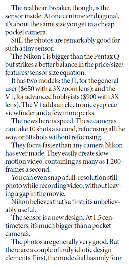 Tiny, costly cameras perform like bigger ones