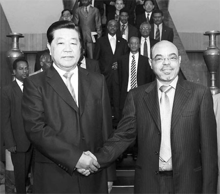 China reaches out to Ethiopia